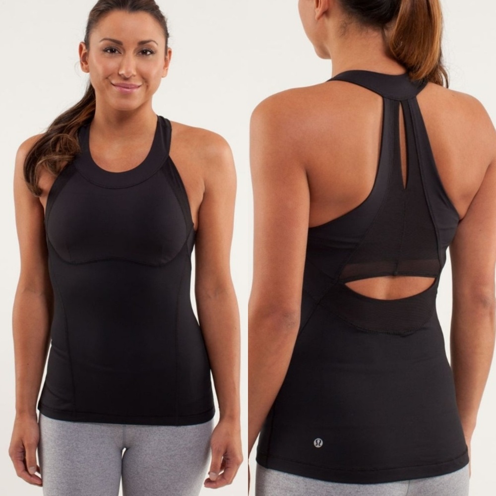Lululemon Run: Make it Count Tank in Black